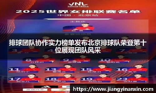 排球团队协作实力榜单发布北京排球队荣登第十位展现团队风采